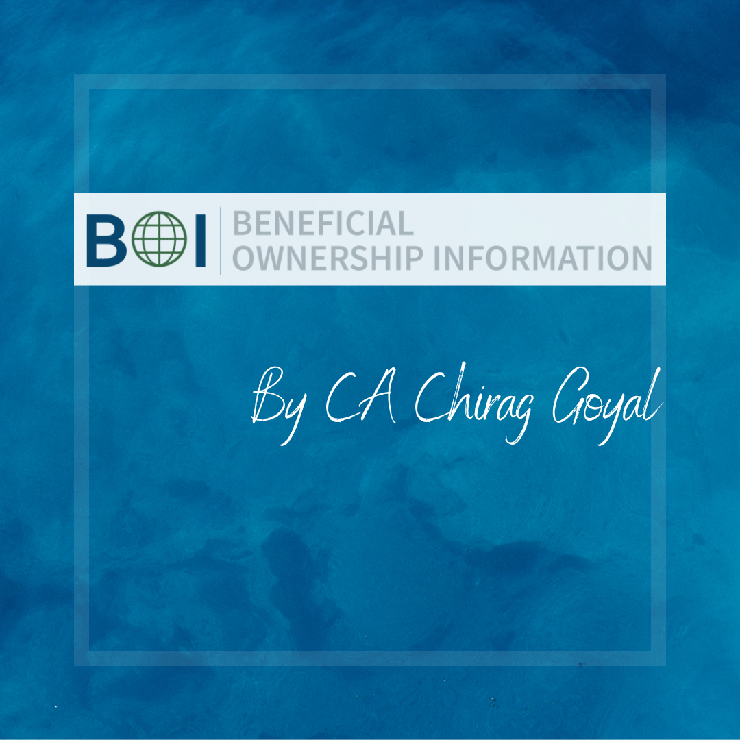 Beneficial Ownership Information [BOI] Reporting 